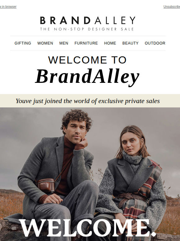 Welcome to BrandAlley