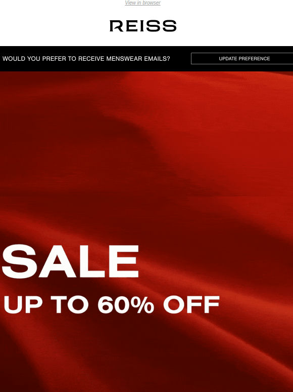 Up to 60% Off Sale | Shop by Size