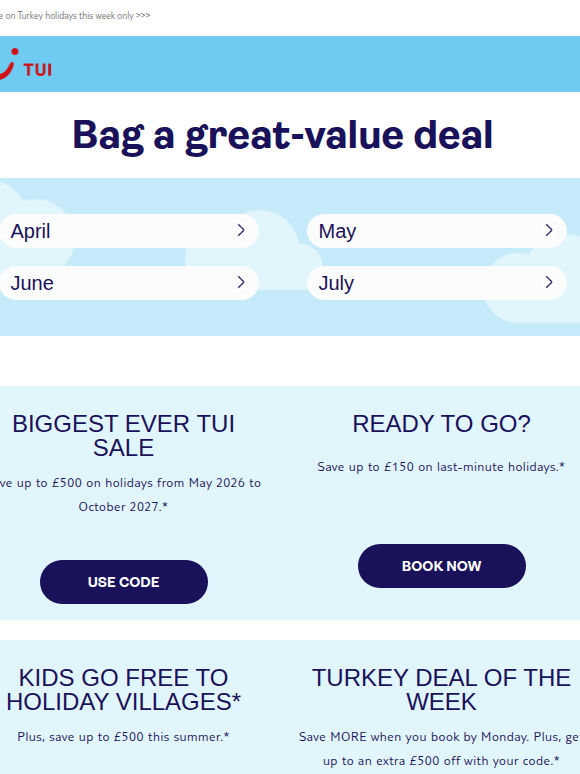   Weekly updates to fuel your travel passions 📅