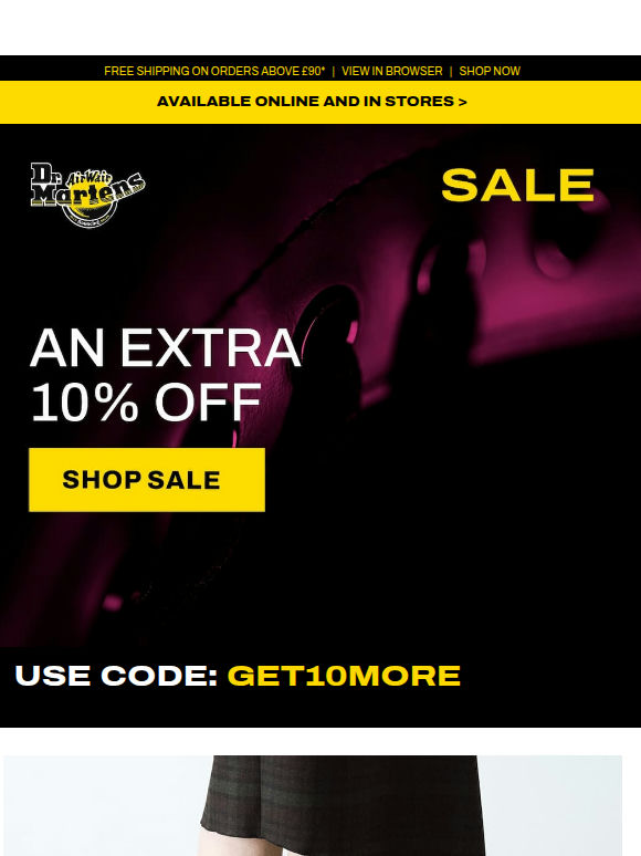 Here’s an extra 10% off