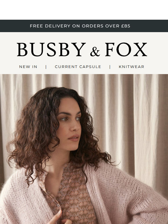 Meet our bestselling cardigan – now in blush