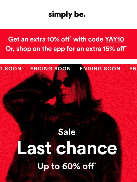 📢 Up to 60% OFF ends soon!