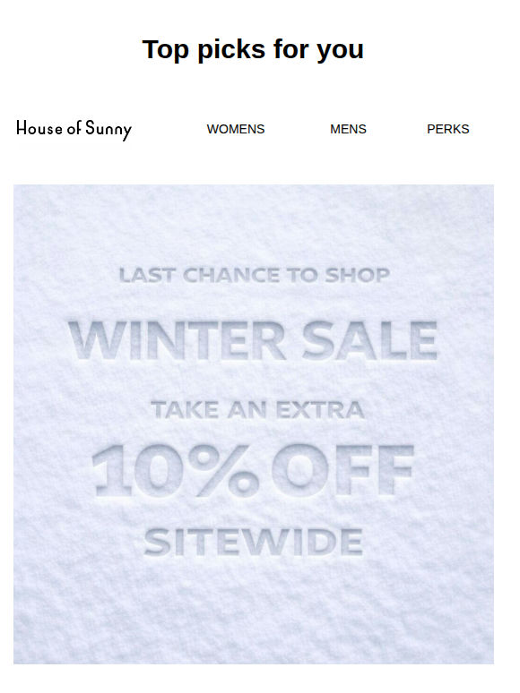 SHOP FINAL WEEKEND SALE ..OR CRY LATER