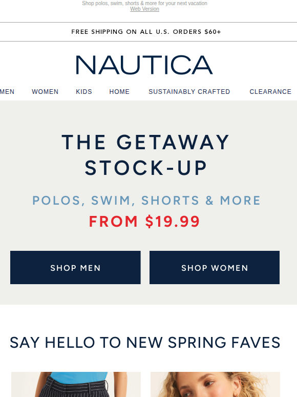 Starting at $19.99: The Getaway Stock-Up