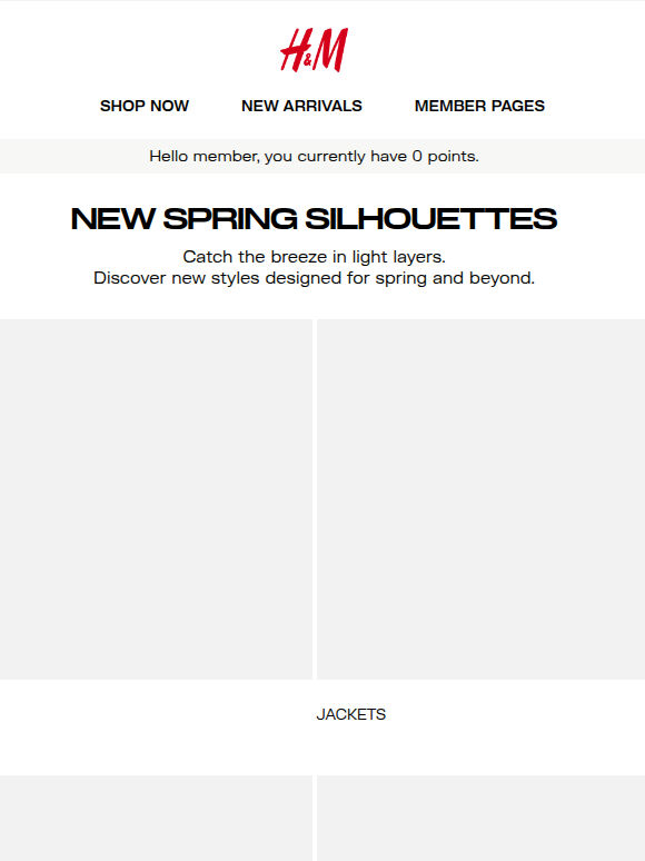 New spring silhouettes