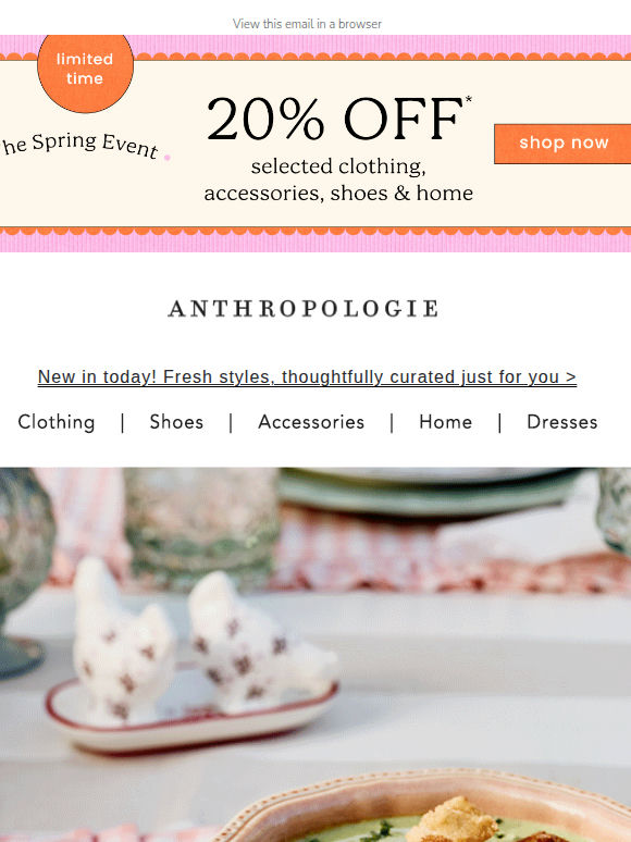 The perfect spring table doesn't exis–