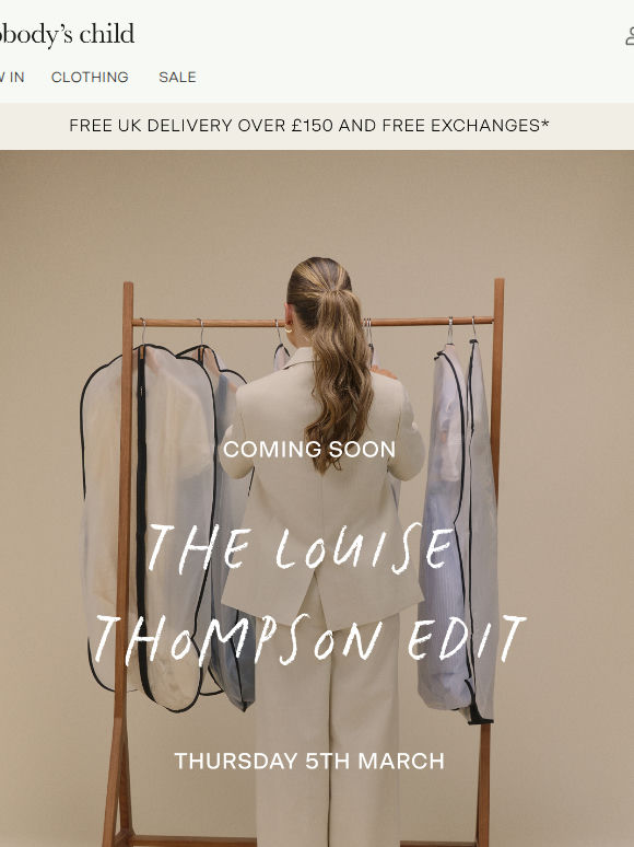 The Louise Thompson Edit coming soon
