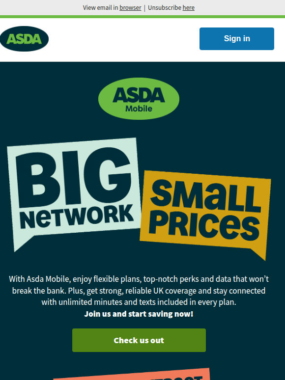 Big coverage. Small prices. Want in?