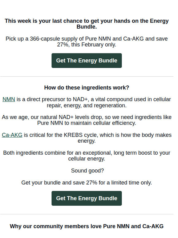 1 Week Remaining To Get The Energy Bundle ⌛