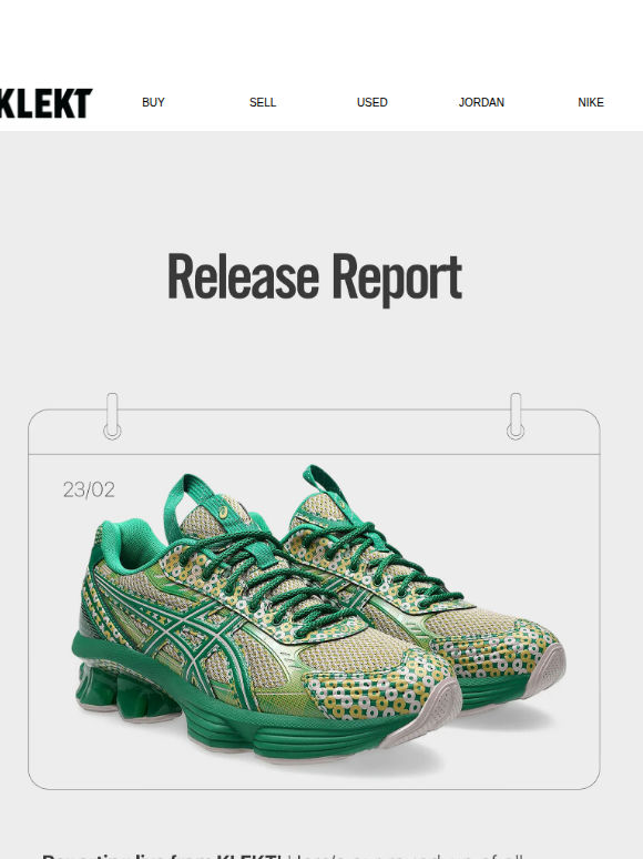 🔥 KLEKT’s Release Report: Our Top Must-Cops