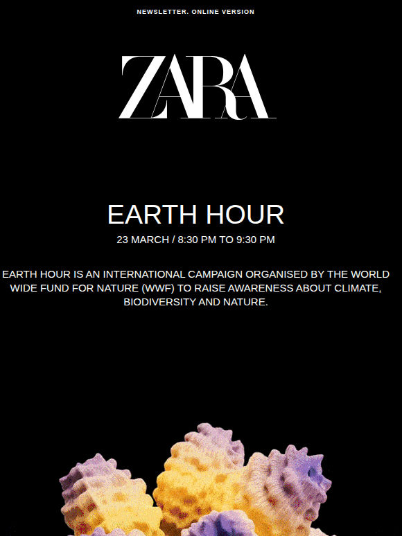 EARTH HOUR / 23 MARCH / 8:30 PM TO 9:30 PM