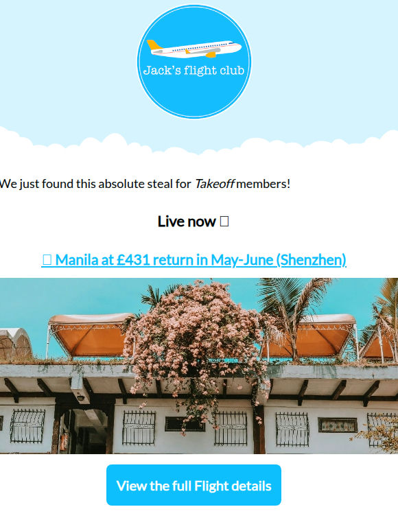 From London Heathrow ✈️ Manila at £431 return in May-June (Shenzhen)