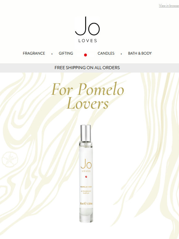 Receive a Pomelo Oud 10ml with every Pomelo purchase.
