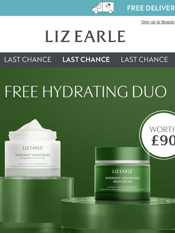 Your free gift won’t wait! Ends midnight 🎁