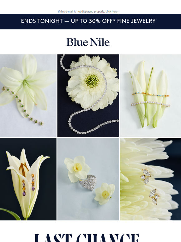 Up To 30% Off* Ends Tonight