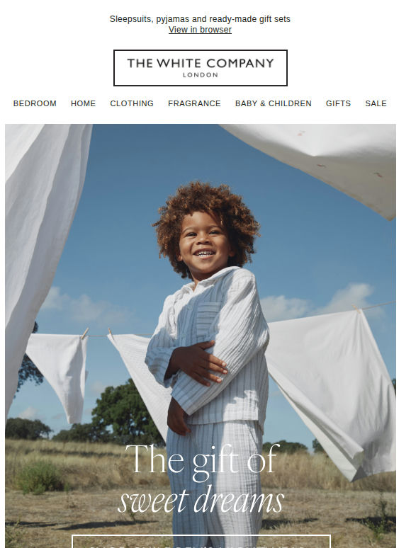 Gifts for little sleepyheads