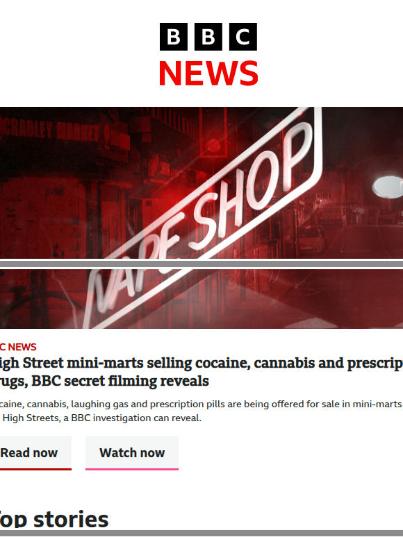 High street mini-marts exposed | Two trains collide head-on in Denmark | Senior Lucy Letby hospital boss arrested