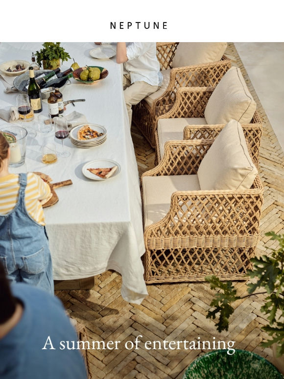 Effortless outdoor entertaining