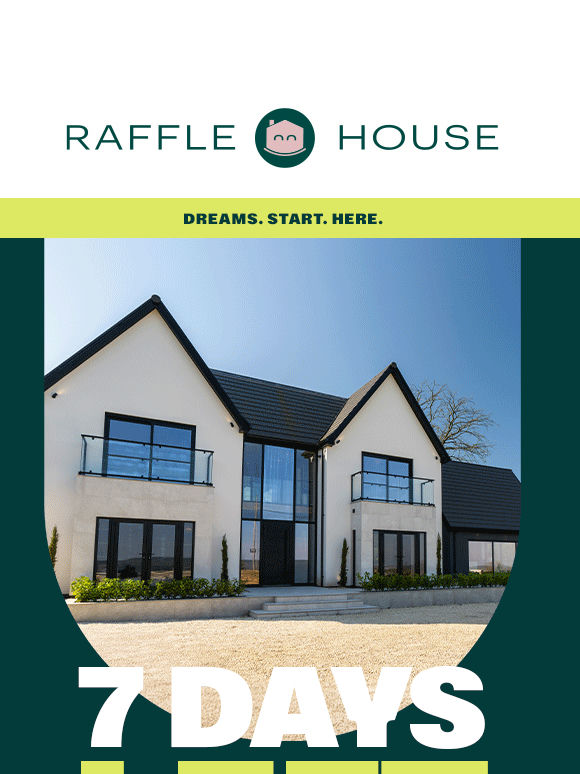 7 days left: The £2.5m Dorset draw is closing.