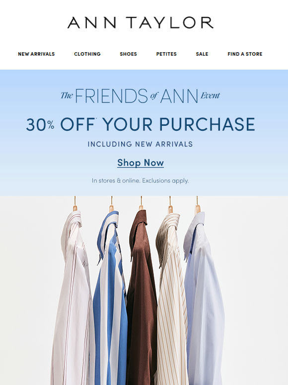 Reminder: 10% Off Your First Purchase