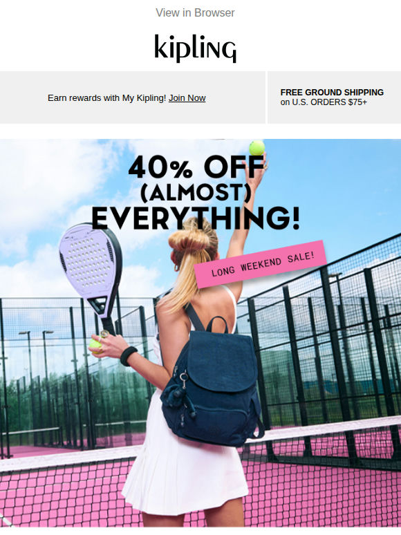 Limited Time Only! 40% Off Almost Everything!🌟