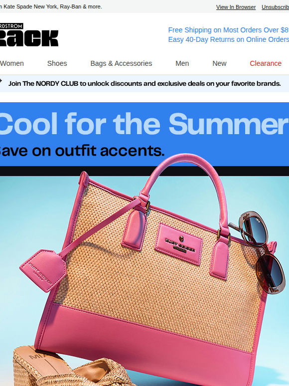 Accessories up to 50% off 🕶️👜🆒