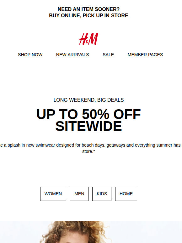 Swim is in & up to 50% off