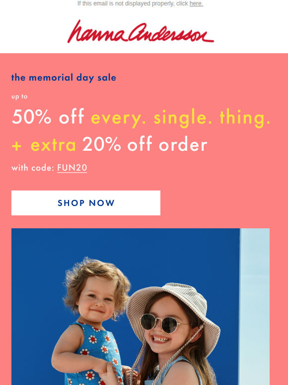 Extra 20% Off The Styles Everyone Is Loving