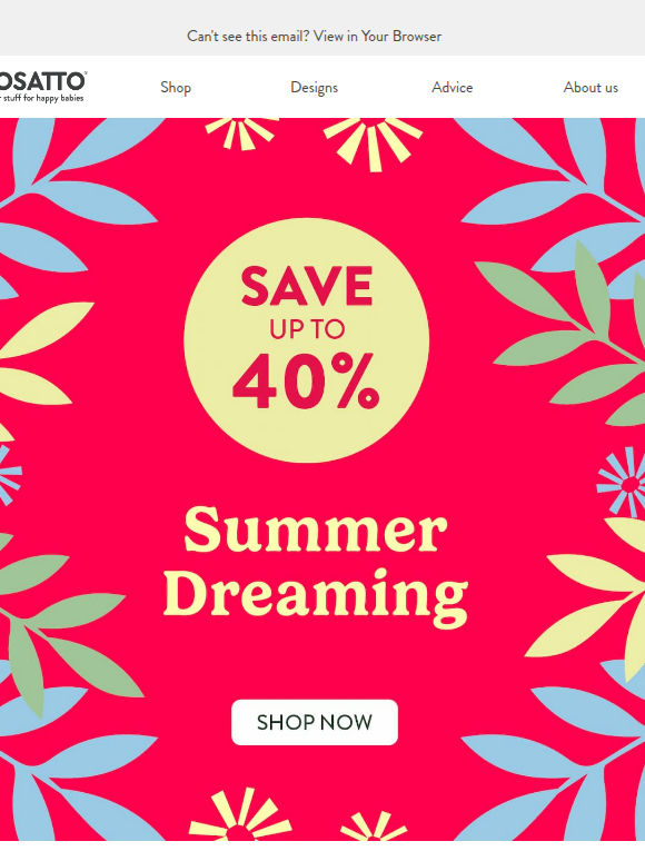 Hey Sunshine. Here's your pre-summer savings