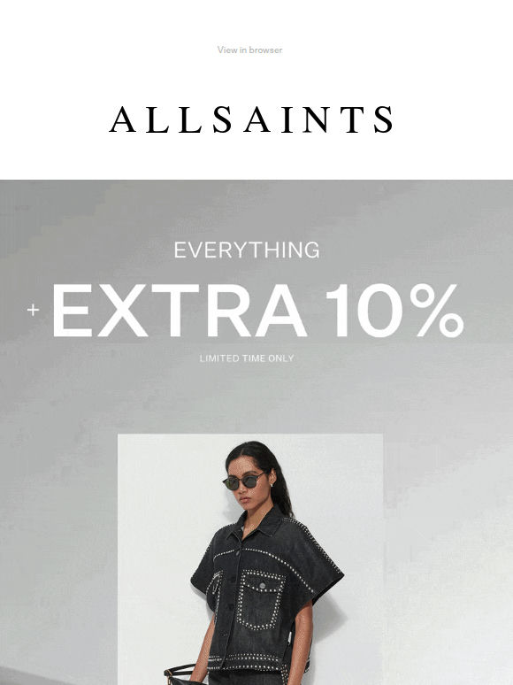 Up To 30% Off + Extra 10% Off