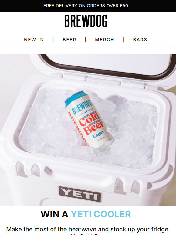Heatwave incoming. Time for Cold Beer.