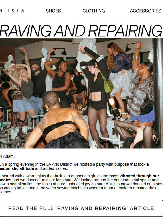 Raving and Repairing