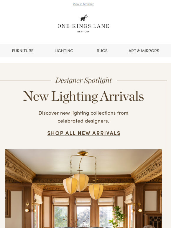 Amber Lewis × Four Hands & More — New Lighting Just Landed