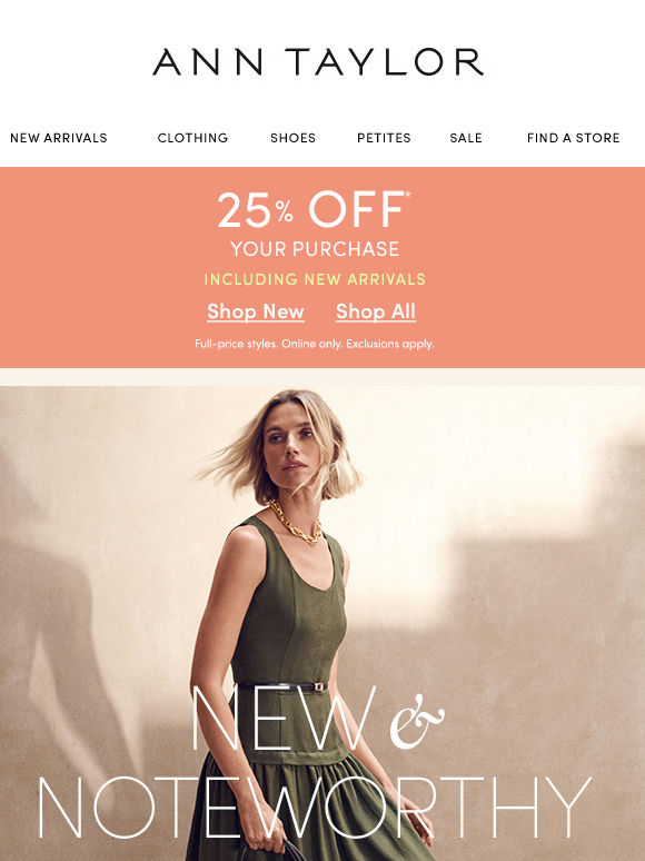 Worth Noting: 30% Off New Tops & Sweaters