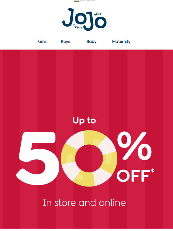 Up to 50% OFF: Don't miss the summer savings
