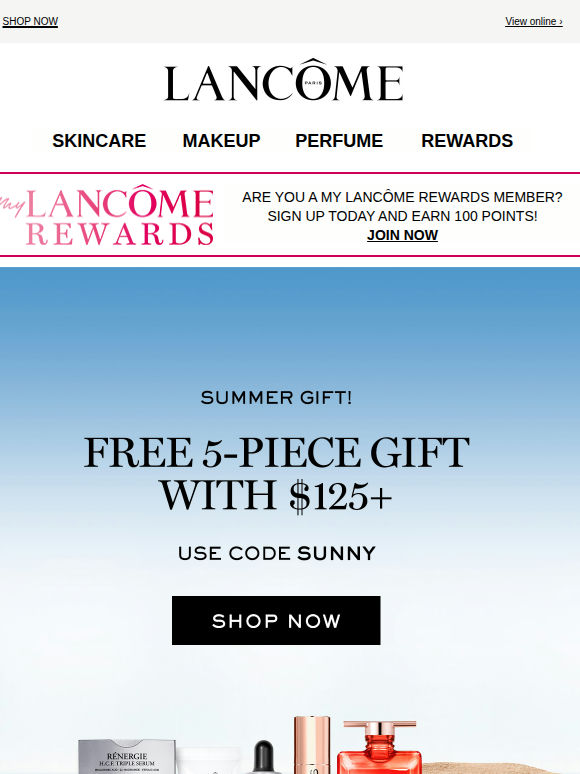 Unlock Your FREE Summer Gift on $125+ 🔓