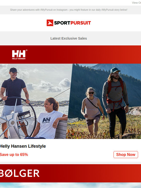 Helly Hansen Lifestyle | Bølger | Veloforte Energy & Hydration | Shorts & Sunshine | Ripcurl | Up to 75% Off!