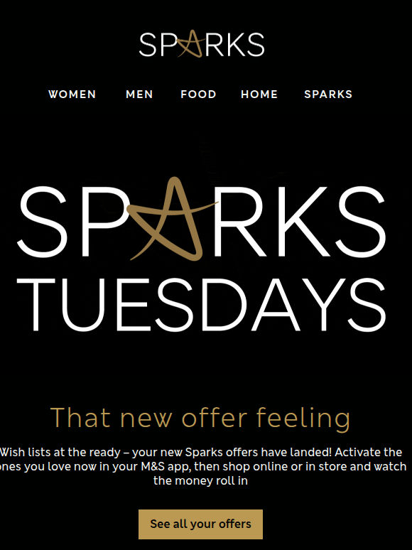 New Sparks offers = hotter than the heatwave 🔥