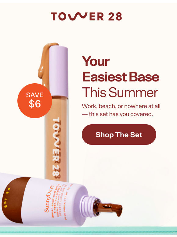 No heavy layers, just your skin