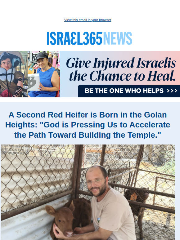 Accelerating the Path Towards the 3rd Temple This 9th of Av and Today's Top Stories