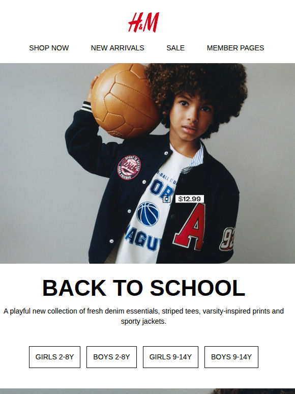 New arrivals: Back to school