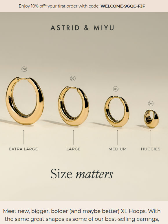 NEW IN: XL Hoops