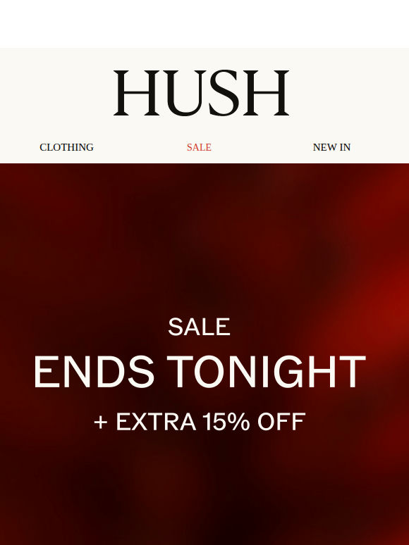 Final day | Sale ends tonight