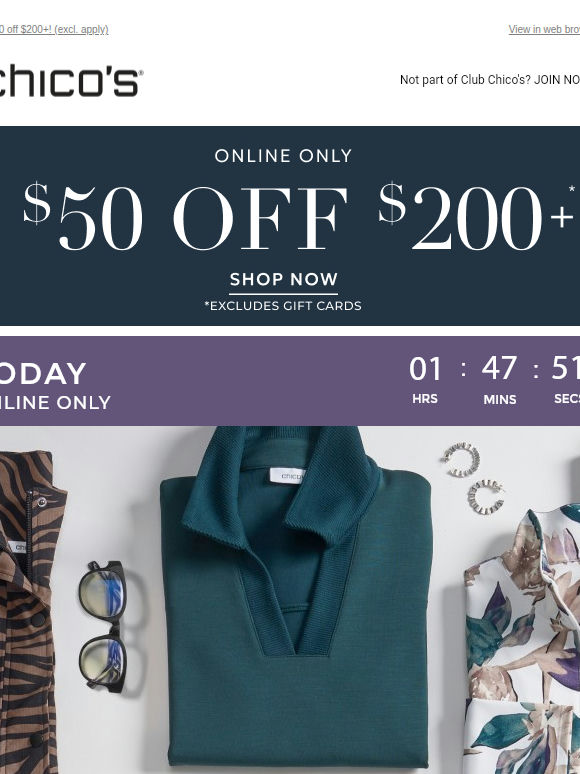 TODAY ONLY! 30% off NEW Zenergy® styles