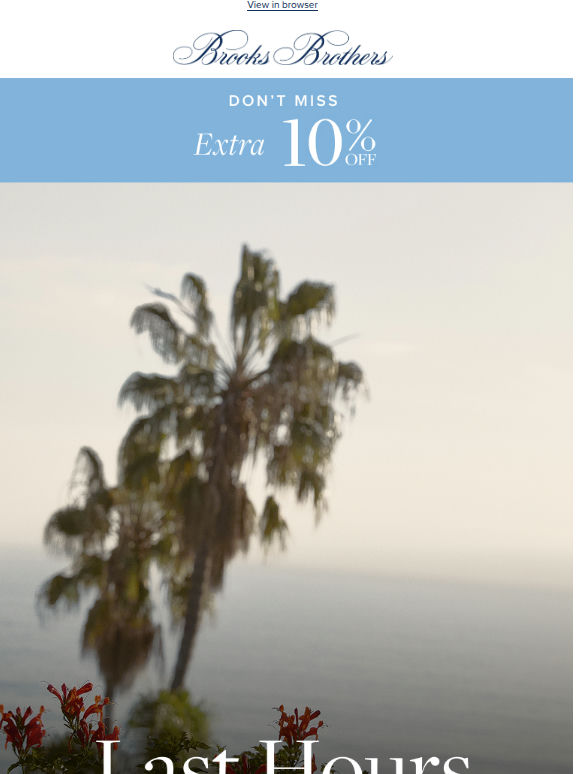 Summer Sale | Extra 10% Off Ends Today