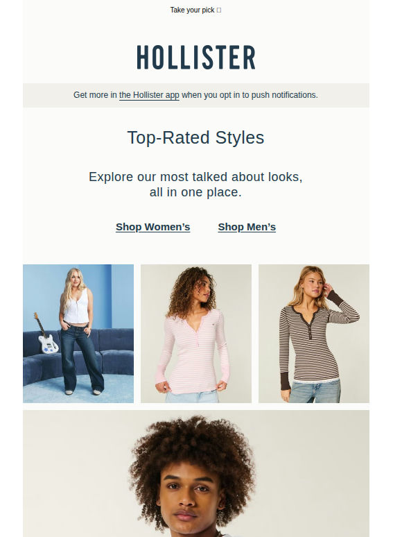 This week’s top-rated styles.
