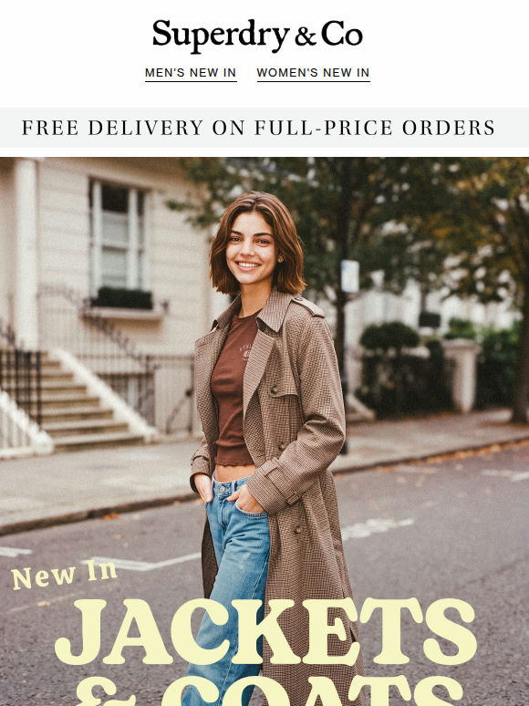 New In: Jacket Season