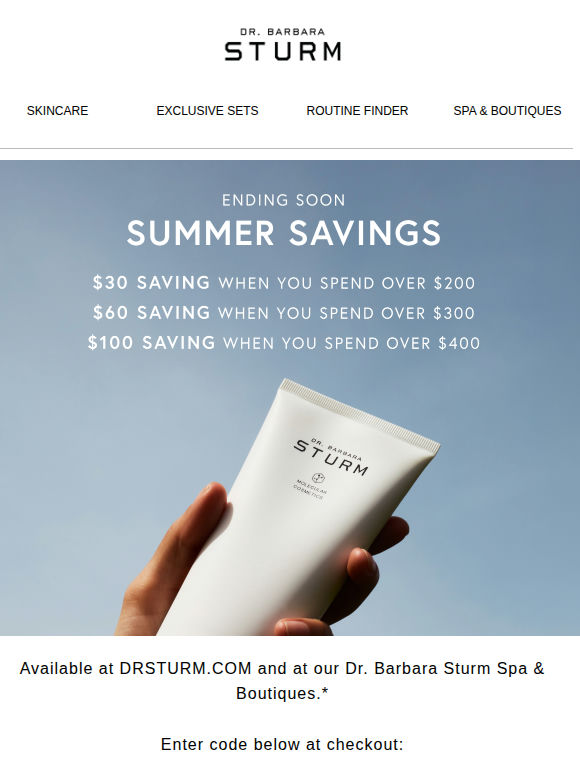 Ending Soon: Summer Savings 🚤