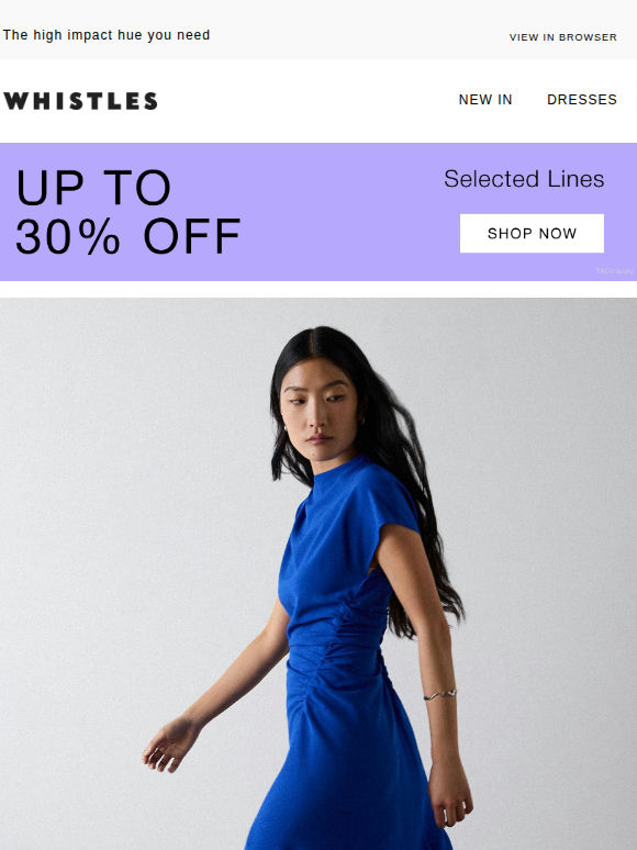 Go on, add a little blue