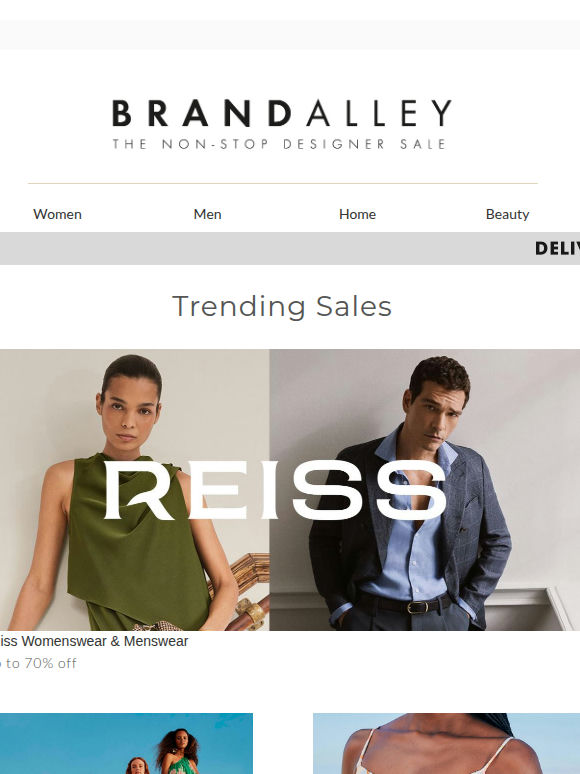Up to 70% off Brands incl. Reiss, FARM Rio, Melissa Odabash & more